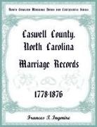 Francis Ingmire - North Carolina Marriage Bonds and Certificates Series