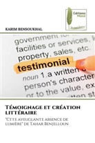 Karim Bensoukhal - Témoignage et création littéraire