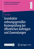 Tim Hinz - Grundsätze ordnungsgemäßer Kostenprüfung bei öffentlichen Aufträgen und Zuwendungen