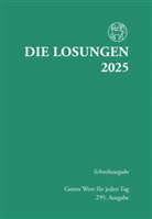 Herrnhuter Brüdergemeine - Losungen Deutschland 2025 / Die Losungen 2025