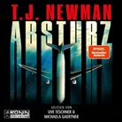 T J Newman, T. J. Newman, T.J. Newman, Michaela Gaertner, Uve Teschner - Absturz (Hörbuch)