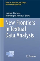 Giuseppe Giordano, Misuraca, Michelangelo Misuraca - New Frontiers in Textual Data Analysis