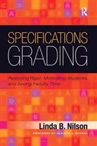 Linda Nilson, Linda B Nilson, Linda B. Nilson, Nilson Linda B. - Specifications Grading