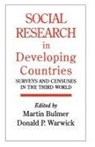 Martin Bulmer - Social Research In Developing Countries