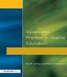 Geoff Lindsay, Lindsay Geoff - Values into Practice in Special Education