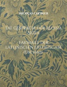 Nicolas Chorier - Die Gespräche der Aloisia Sigea