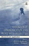 Dawn O Braithwaite, Dawn O. Braithwaite, Teresa L Thompson, Teresa L. Thompson - Handbook of Communication and People With Disabilities