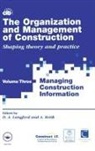 David Langford, Arkady Retik - The Organization and Management of Construction
