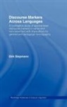 Siepmann Dirk, Dirk Siepmann - Discourses Markers Across Languages