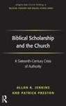 Allan K Jenkins, Allan K. Jenkins, Allan K. Preston Jenkins, Jenkins Allan K., Patrick Preston, Preston Patrick - Biblical Scholarship and the Church