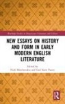 Gail Kern Moschovakis Paster, Nick Moschovakis, Moschovakis Nick, Gail Kern Paster, Paster Gail Kern - New Essays on History and Form in Early Modern Literature