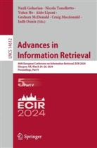 Nazli Goharian, Yulan He, Yulan He et al, Aldo Lipani, Craig Macdonald, Graham McDonald... - Advances in Information Retrieval