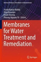 Priya Banerjee, Ashok Kumar Nadda, Phuong Nguyen-Tri, Swati Sharma, Swati Sharma et al - Membranes for Water Treatment and Remediation