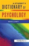 David A Statt, Statt David A. - A Student's Dictionary of Psychology