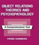 Frank Summers, Summers Frank - Object Relations Theories and Psychopathology