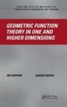 Ian Graham, Gabriela Kohr, Kohr Gabriela - Geometric Function Theory in One and Higher Dimensions