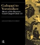 Carolyn C Dunlop, Carolyn C. Dunlop, Dunlop Carolyn C. - Galuppi to Vorotnikov