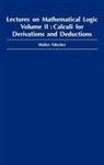 Walter Felscher, Felscher Walter - Lectures on Mathematical Logic, Volume II