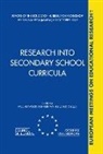 J. Calleja, James Calleja, Calleja J., P. Heywood, Paul Heywood, K. Wain... - Research into Secondary School Curricula