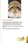 Jean-Floscel ABOMO ESSINDI - DU POUVOIR LEGISLATIF "EN" CONFERENCE DES EVEQUES