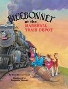 Mary Brooke Casad - Bluebonnet at the Marshall Train Depot