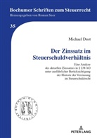 Michael Dust, Roman Seer - Der Zinssatz im Steuerschuldverhältnis