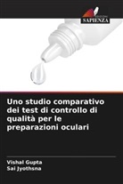 Vishal Gupta, Sai Jyothsna - Uno studio comparativo dei test di controllo di qualità per le preparazioni oculari