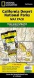 National Geographic Maps, National Geographic Maps - Trails Illustrated - California Desert National Parks [Map Pack Bundle]