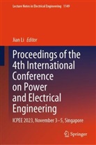 Jian Li - Proceedings of the 4th International Conference on Power and Electrical Engineering