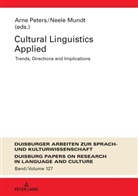 Neele Mundt, Arne Peters, Frank Polzenhagen - Cultural Linguistics Applied