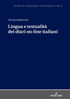 Maciej Durkiewicz, Maria Zaleska - Lingua e testualità dei diari on-line italiani