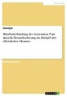 Anonymous - Mitarbeiterbindung der Generation Z als aktuelle Herausforderung am Beispiel des öffentlichen Dienstes