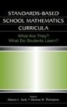 Sharon L Senk, Sharon L. Senk, Denisse R Thompson, Denisse R. Thompson - Standards-based School Mathematics Curricula