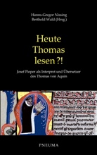 Hanns-Gregor Nissing, Wald, Berthold Wald - Heute Thomas lesen?!