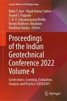 Benny Mathews Abraham, Anand J Puppala et al, Babu T Jose, Babu T. Jose, Dipak Kumar Sahoo, Anand J Puppala... - Proceedings of the Indian Geotechnical Conference 2022 Volume 4