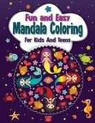 Luna Sparkle - Fun And Easy Mandala Coloring for Kids And Teens