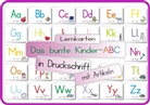 Helga Momm, E&amp;Z Verlag Gmbh - Das bunte Kinder-ABC in Druckschrift mit Artikeln