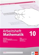 Johann Peter Böhmer, Johann Peter Böhmer - Arbeitsheft Mathematik 10. LGS, quadratische Gleichungen, Potenzen, Trigonometrie, Körper, Wachstumsprozesse, Funktionen, Daten, Zufall, Wahrscheinlichkeit