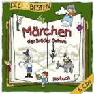 Jacob Grimm, Wilhelm Grimm - Die 30 besten Märchen der Brüder Grimm, 5 Audio-CDs (Hörbuch)