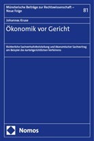 Johannes Kruse - Ökonomik vor Gericht