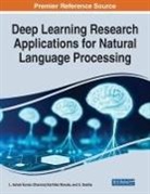 L. Ashok Kumar, S. Geetha, Dhanaraj Karthika Renuka - Deep Learning Research Applications for Natural Language Processing