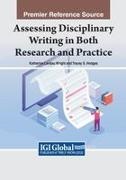Tracey S. Hodges, Katherine Landau Wright - Assessing Disciplinary Writing in Both Research and Practice