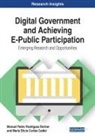 María Elicia Cortés Cediel, Manuel Pedro Rodríguez Bolívar - Digital Government and Achieving E-Public Participation
