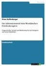 Klaus Deißenberger - Der Admissionsstreit beim Westfälischen Friedenskongress