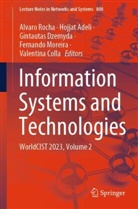 Hojjat Adeli, Valentina Colla, Gintautas Dzemyda, Fernando Moreira, Alvaro Rocha - Information Systems and Technologies