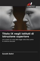 Sorath Dahri - Titolo IX negli istituti di istruzione superiore