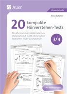 Anne Scheller - 20 kompakte Hörverstehen-Tests für Klasse 3/4