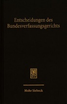 Mitglieder des Bundesverfassungsgerichts, Mitglieder des Bundesverfassungsgerichts - Entscheidungen des Bundesverfassungsgerichts (BVerfGE)