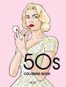 Bye Bye Studio - 50s Coloring Book