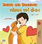 Kidkiddos Books, Inna Nusinsky - Boxer and Brandon (English Gujarati Bilingual Children's Book)